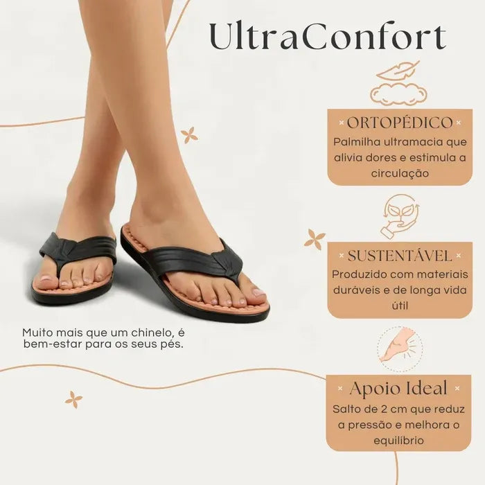Chinelo Ortopédico Feminino Plena