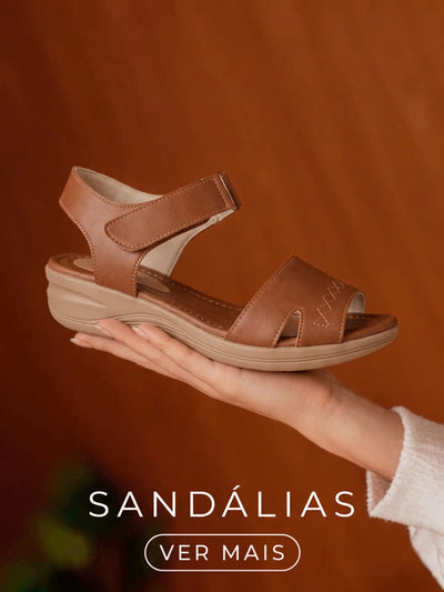 Sandália Ortopédica Feminina Anabela