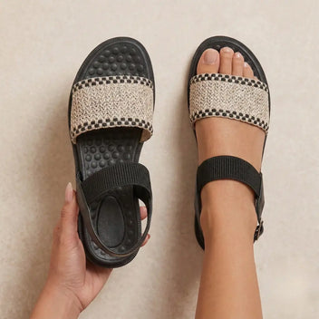 Sandália Ortopédica Feminina FlexWeave