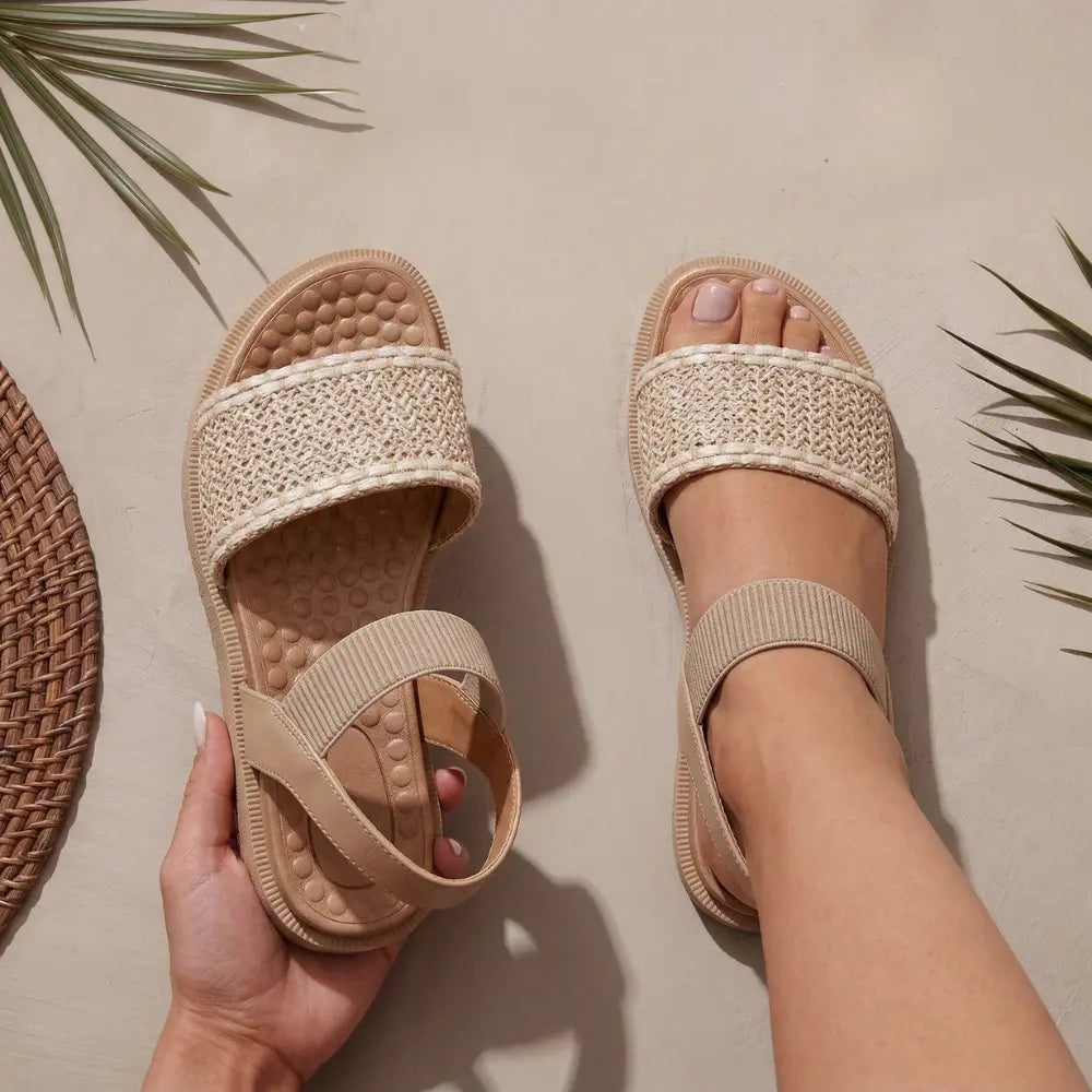 Sandália Ortopédica feminina AreiaComfort