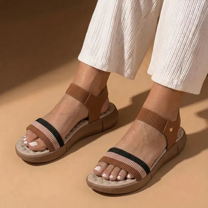 Kit Conforto Completo™ Slide Massageador + Sandália Ortopédica Ajustável