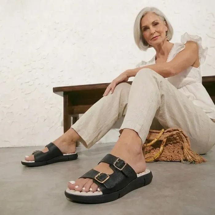 sandália ortopédica feminina